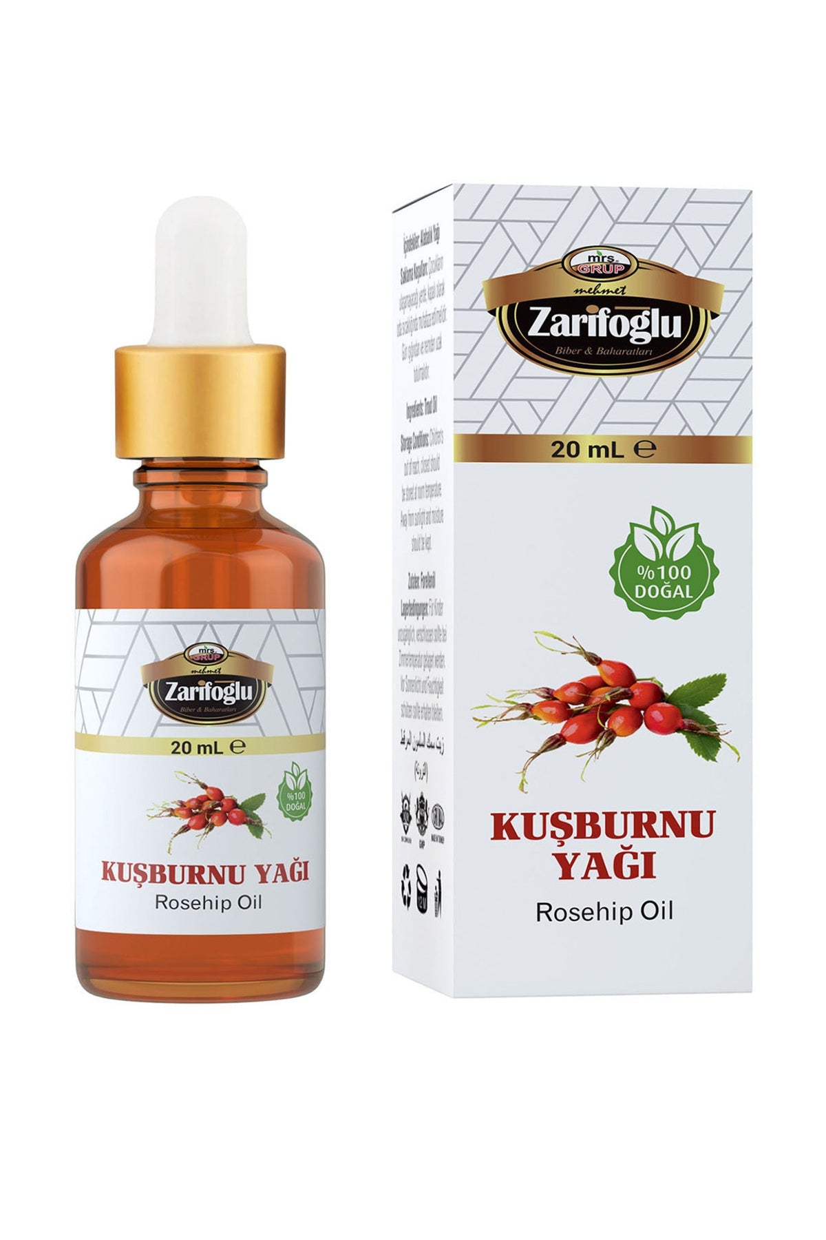 Kuşburnu Yağı 20 ml