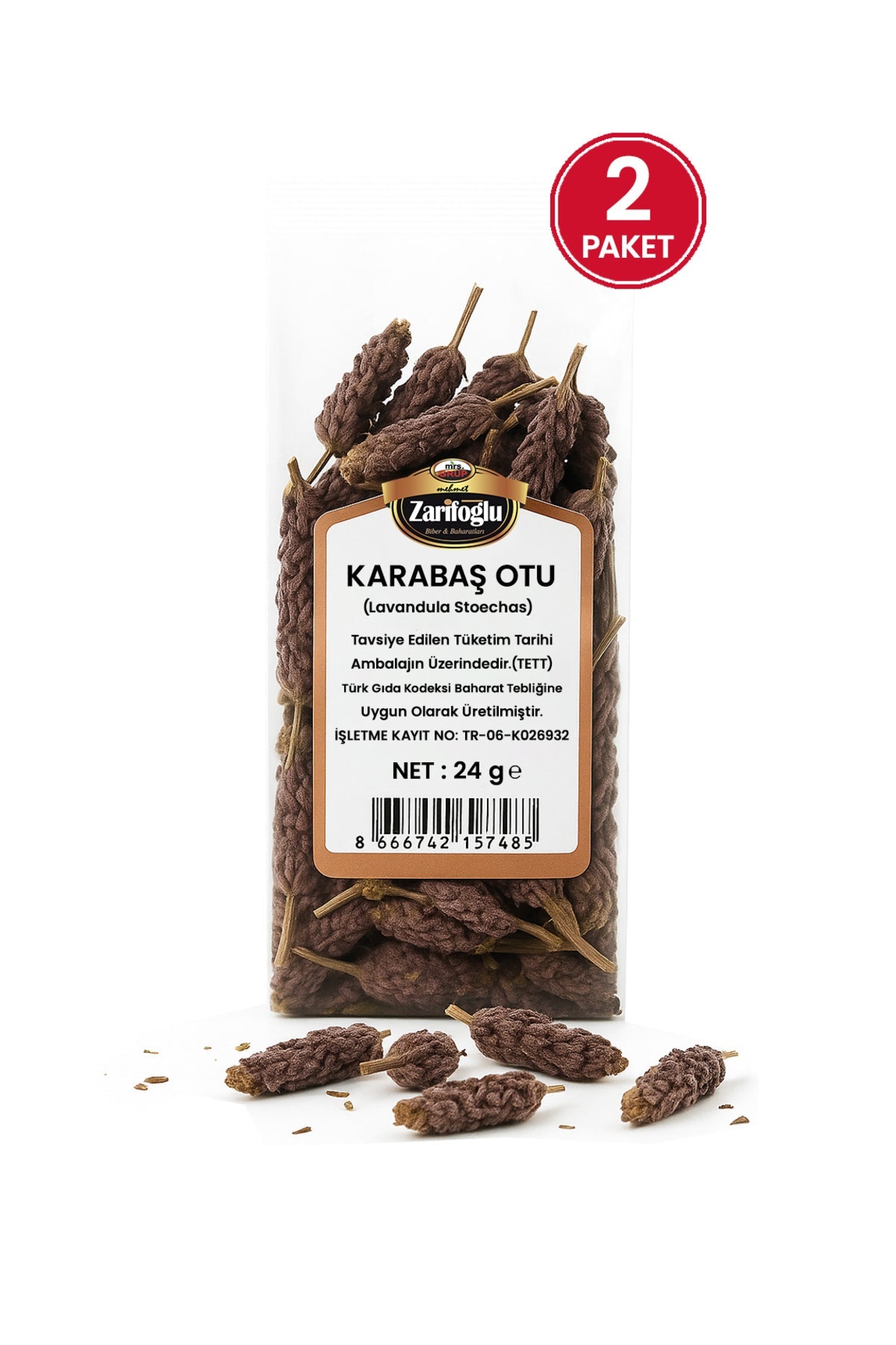 Karabaş Otu Bitkisi Otu Şifalı Bitkiler 2 x 24 gr