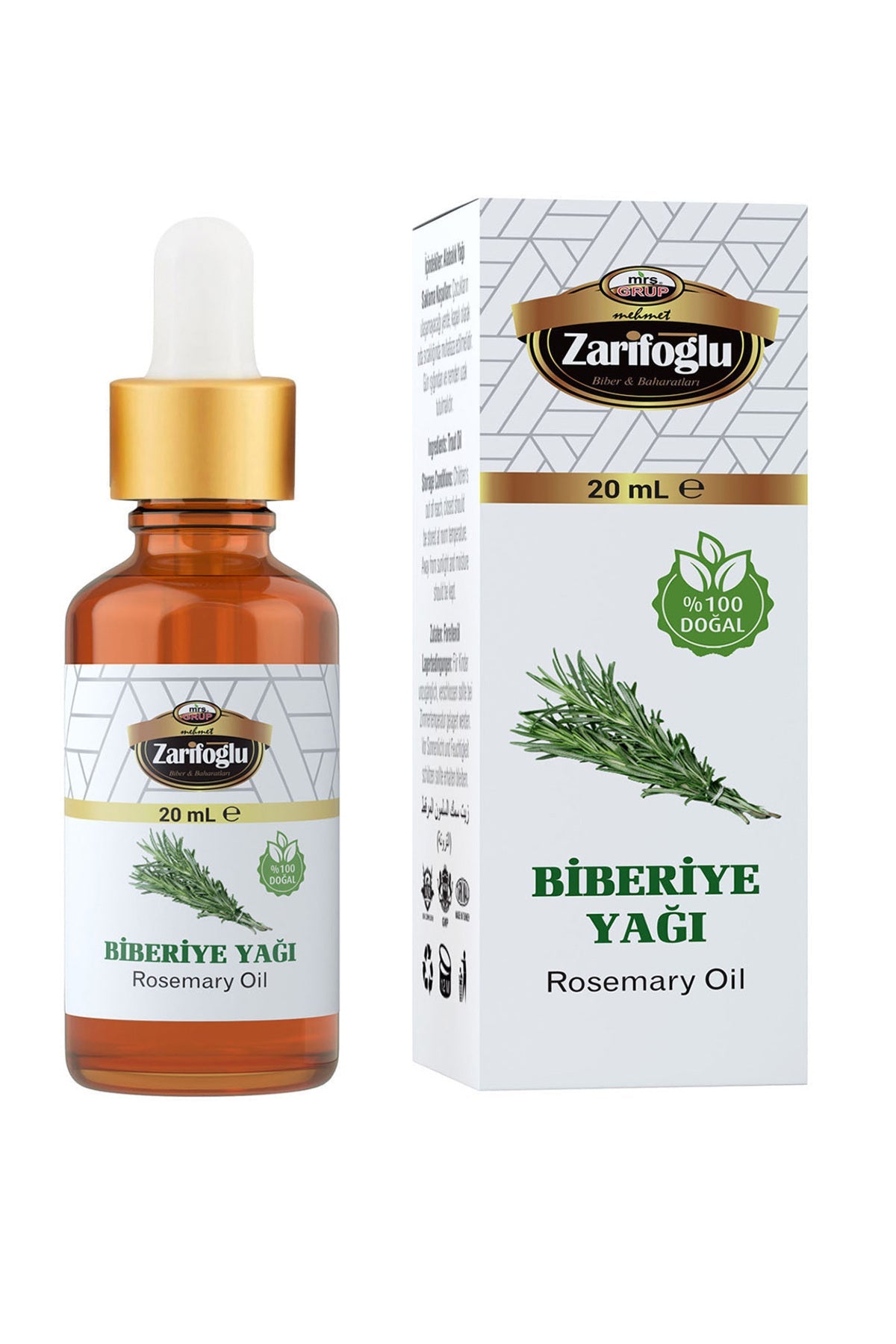Biberiye Yağı 20 ml