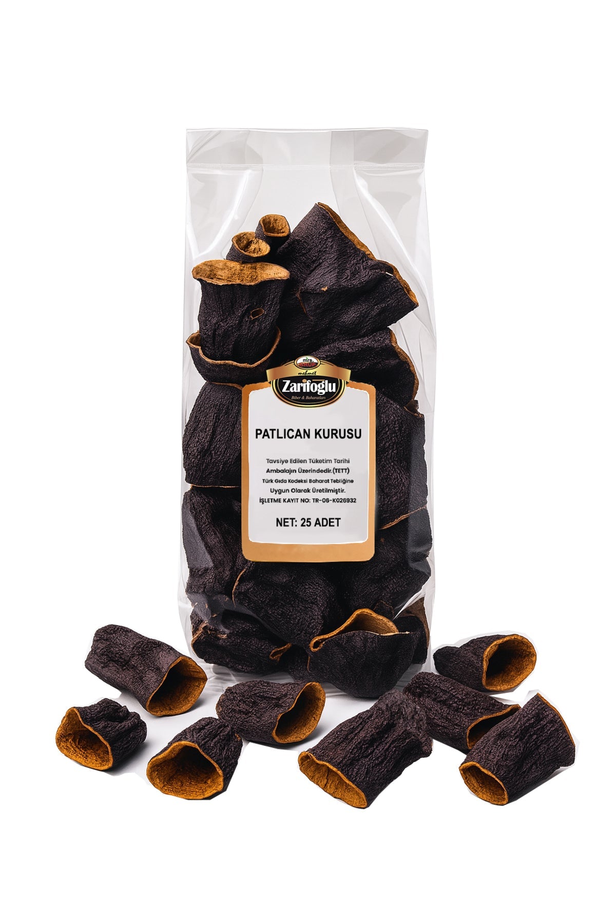 Dolmalık Antep Patlıcan Kurusu 20 Adet