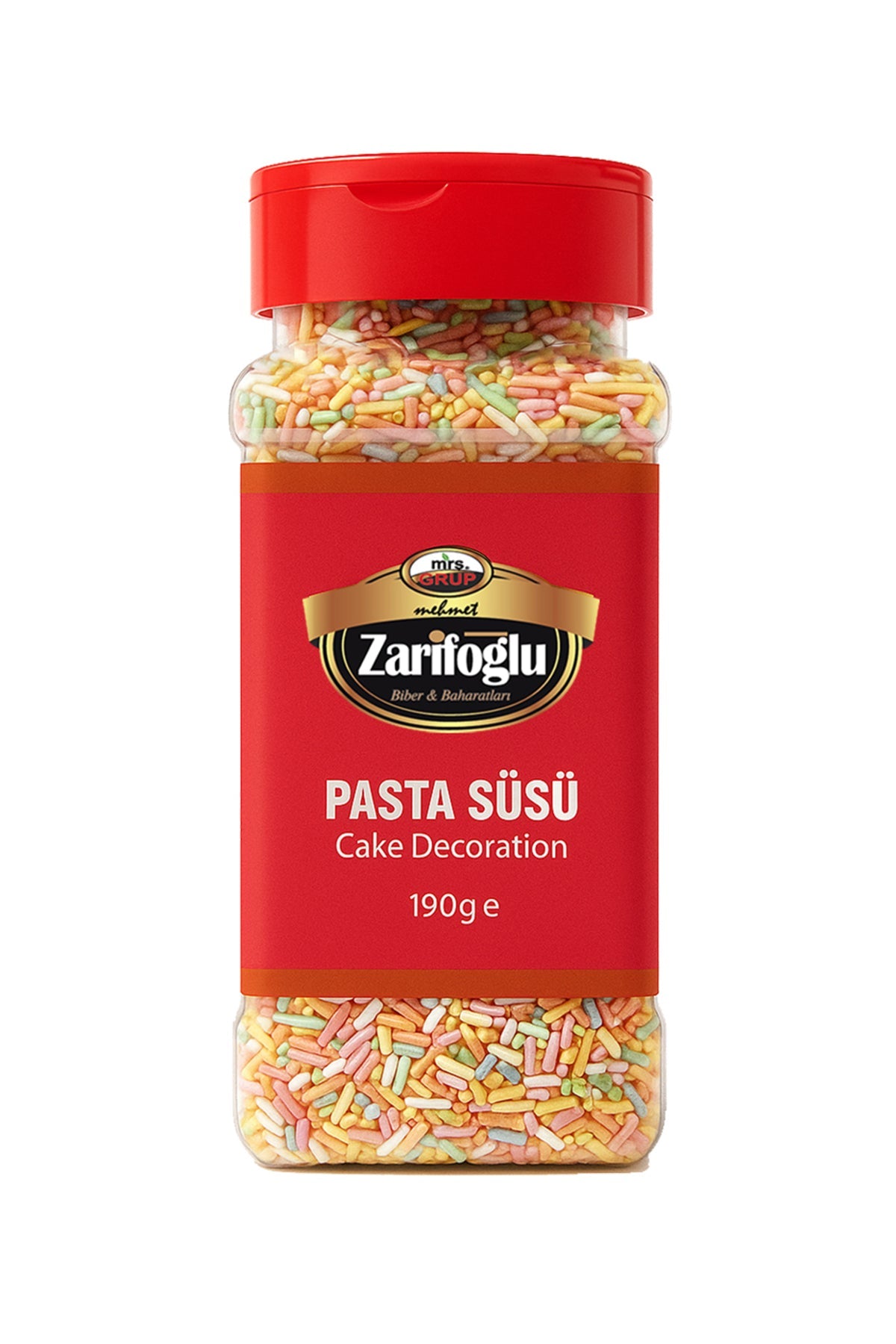 Pasta Süsü Pet 190 gr Orta Boy