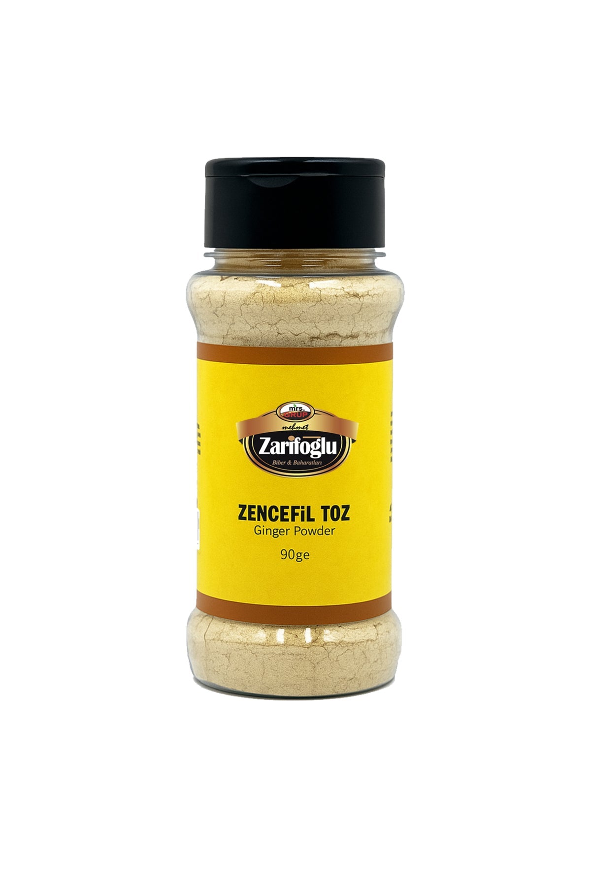 Zencefil Toz Pet 90 gr Küçük Boy