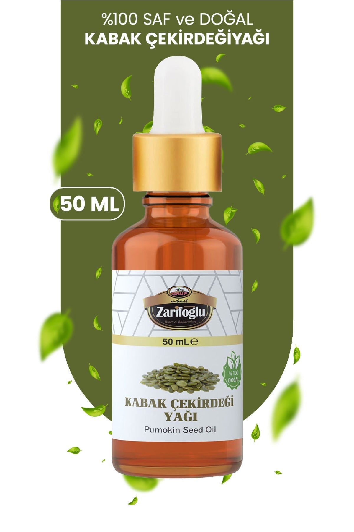 Kabak Çekirdeği Yağı 50 ml
