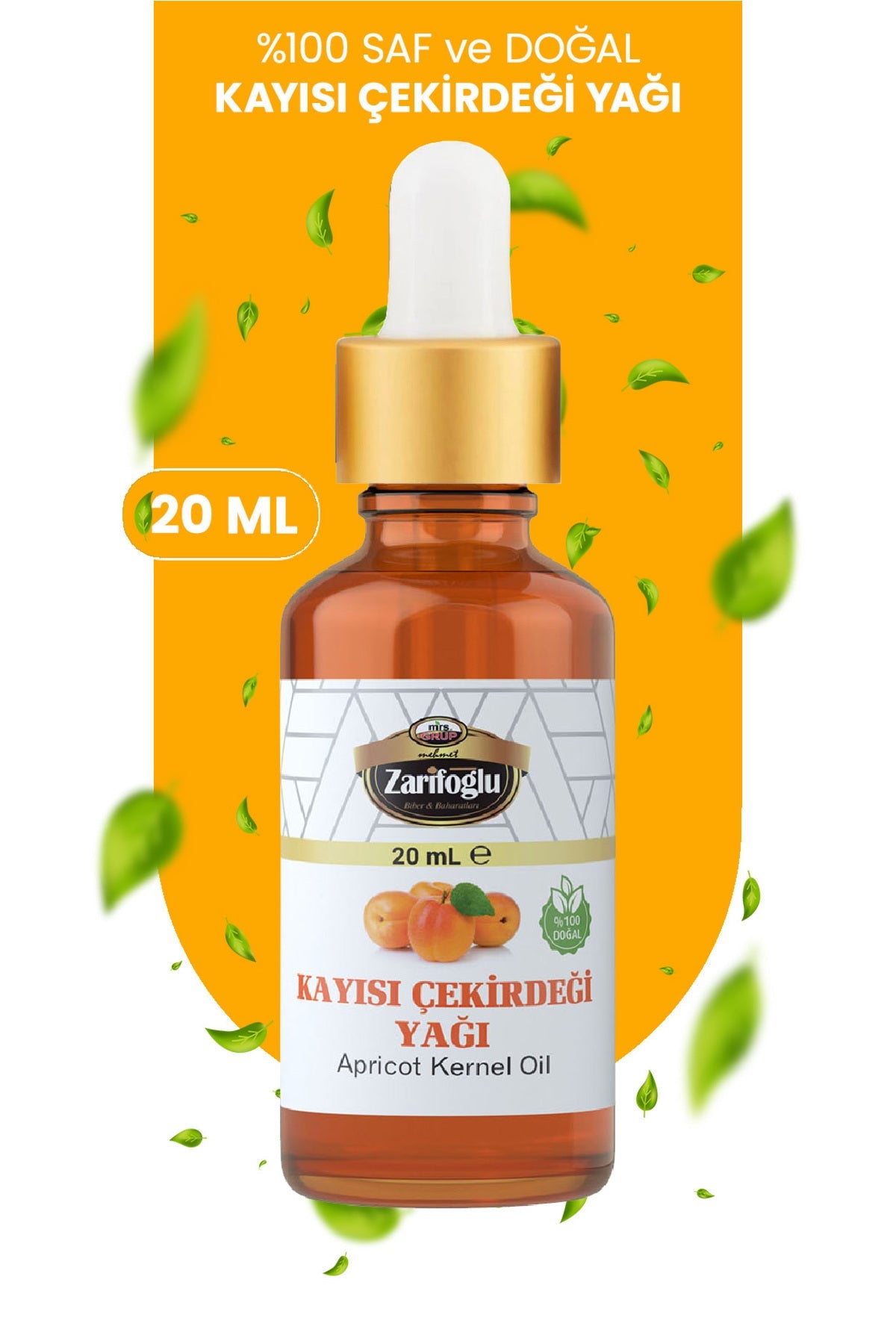 Kayısı Çekirdeği Yağı 20 ml