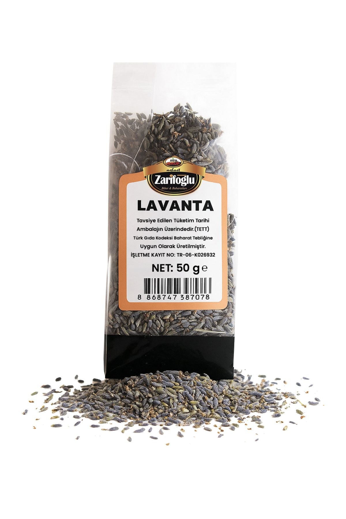 Lavanta Çiçeği Otu Bitkisi Şifalı Bitkiler 50 gr