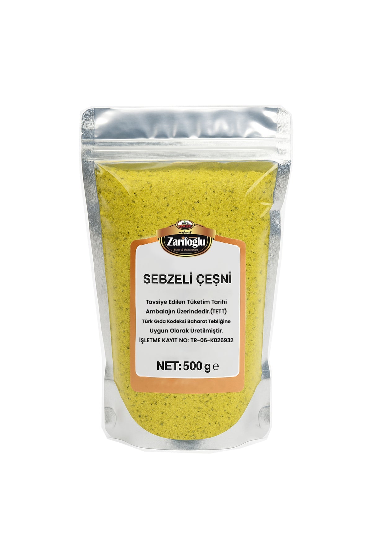 Sebzeli Çeşni 500 gr