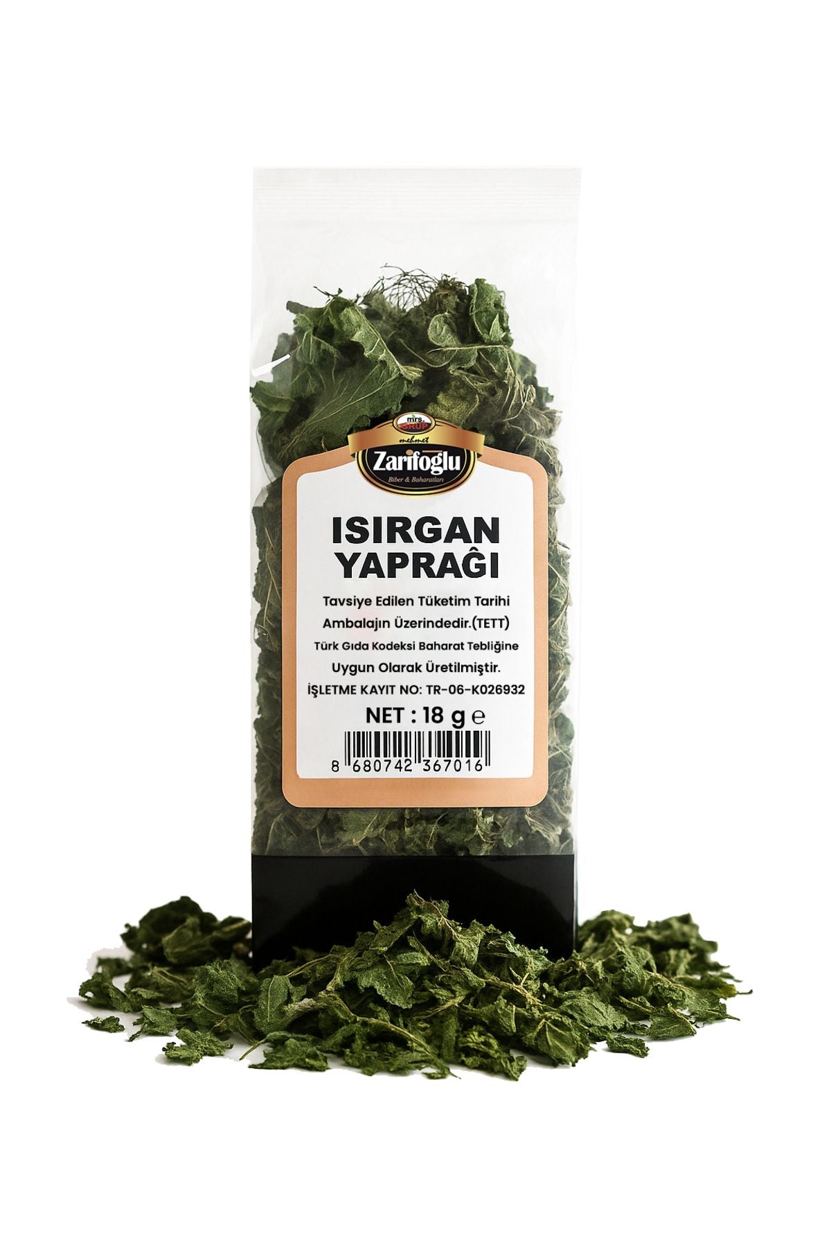 Isırgan Yaprağı Bitkisi Otu Şifalı Bitkiler 18 gr