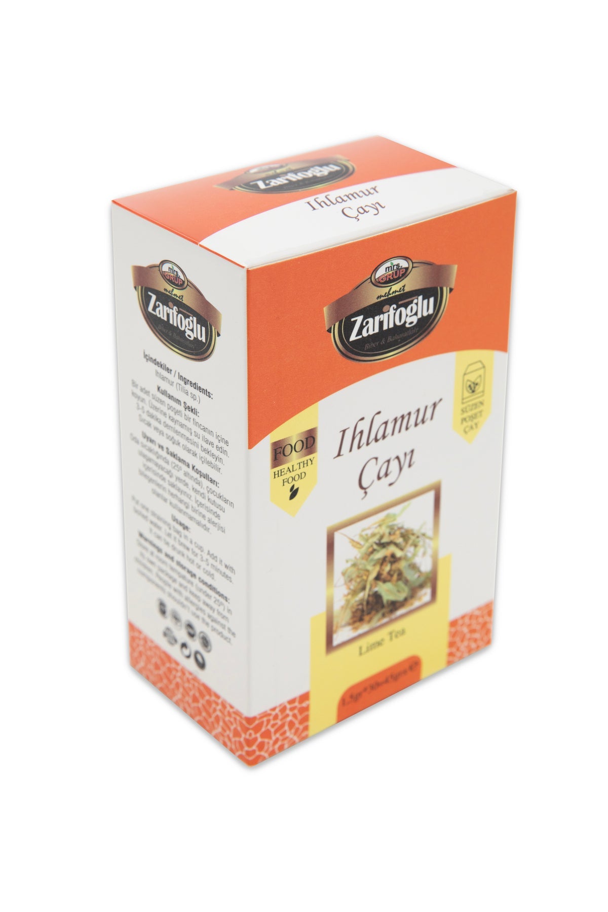 Ihlamur Çayı Otu Bitkisi Şifalı Bitkiler 30 Paket Poşet Çay