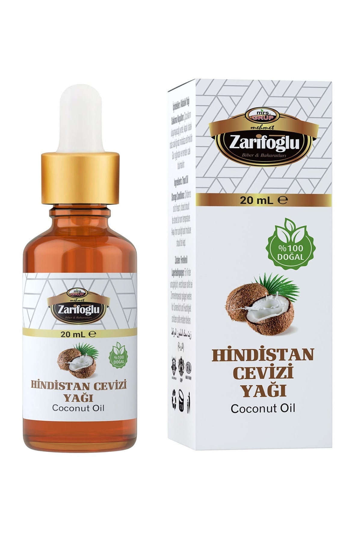 Hindistan Cevizi Yağı 20 ml