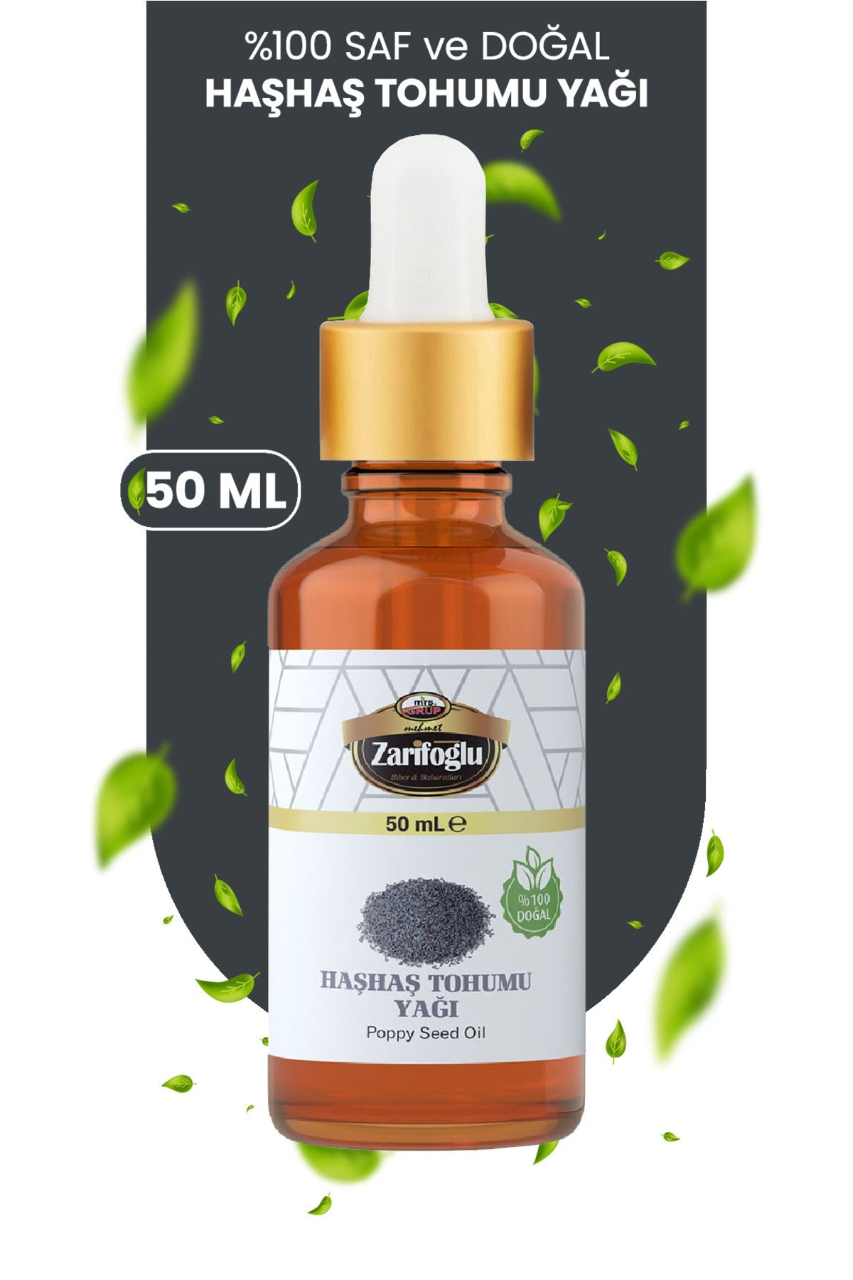 Haşhaş Tohumu Yağı 50 ml