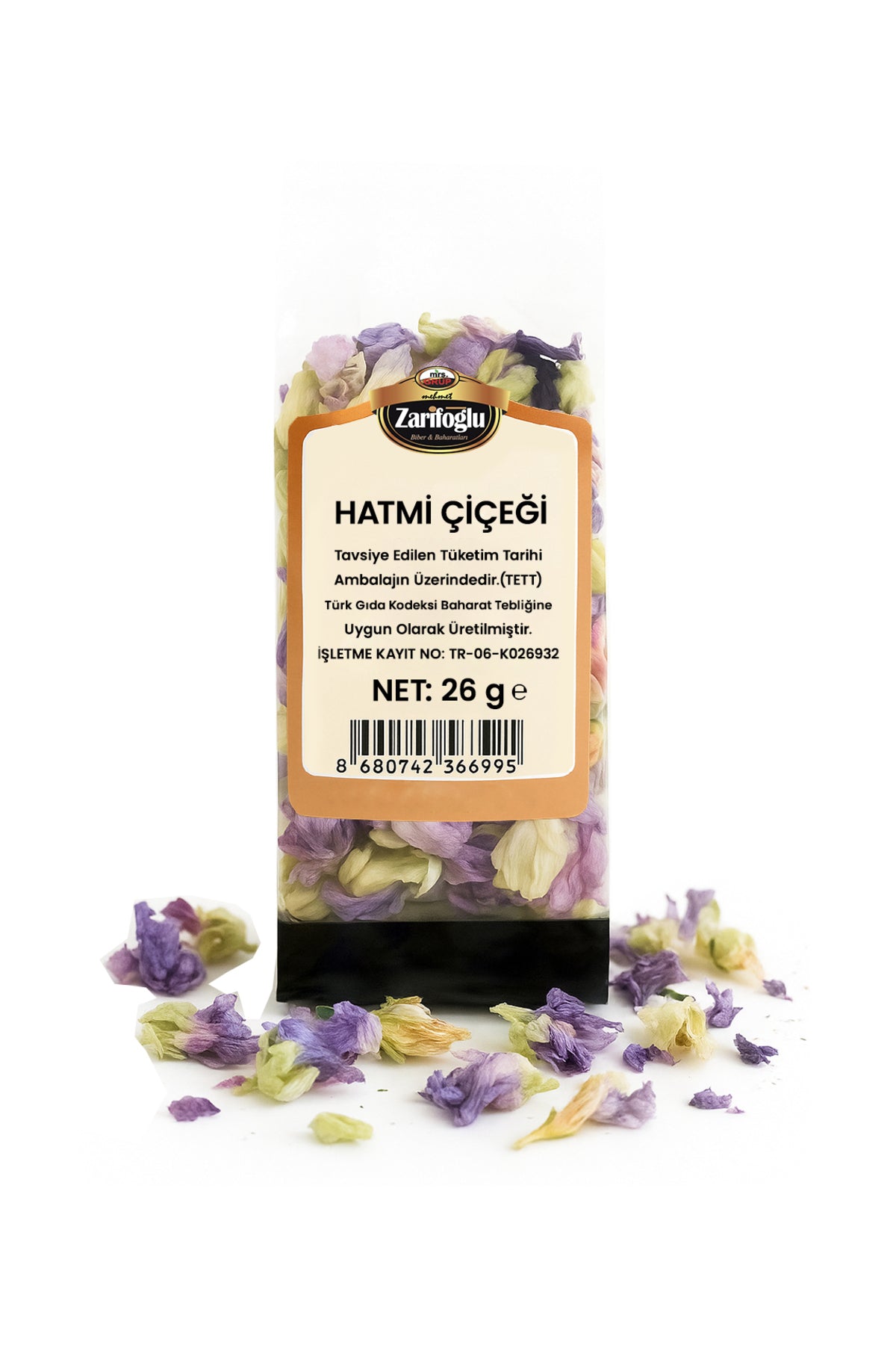 Hatmi Çiçeği Otu Bitkisi Şifalı Bitkiler 26 gr