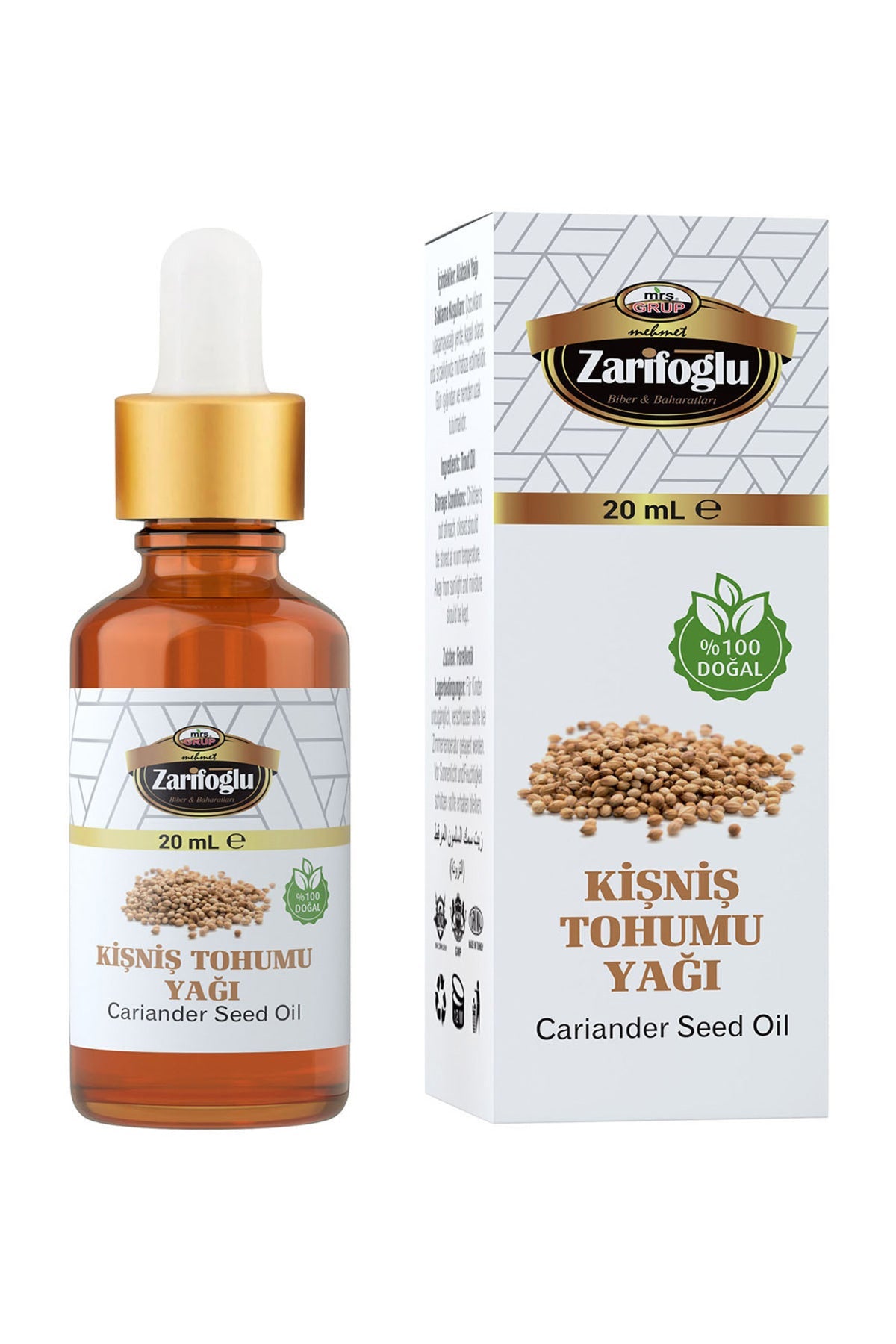 Kişniş Tohumu Yağı 20 ml