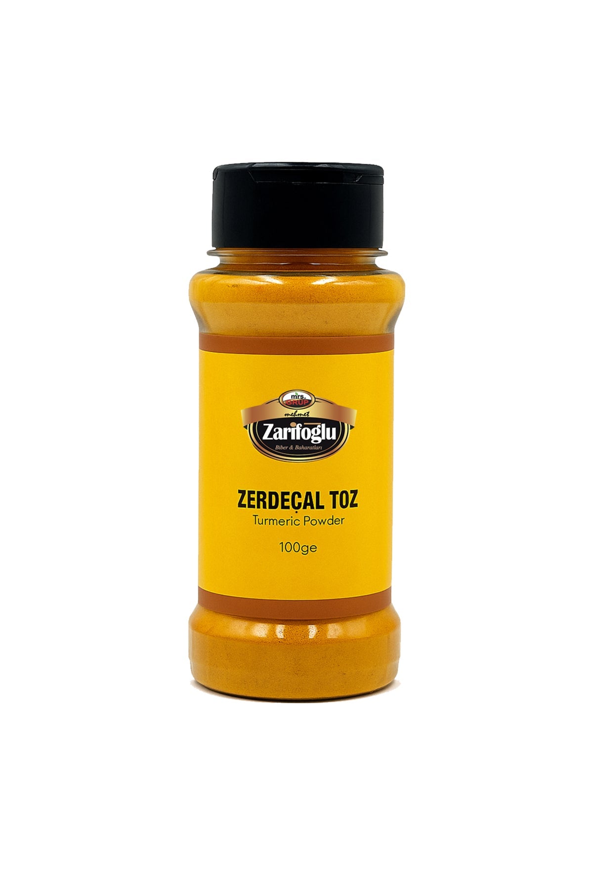 Zerdeçal Toz Pet 100 gr Küçük Boy