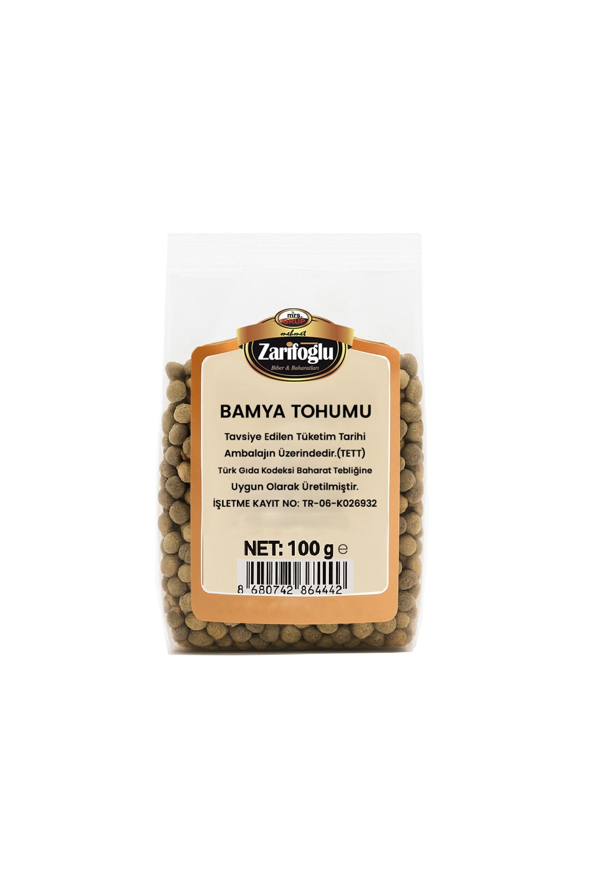 Bamya Tohumu 100 gr