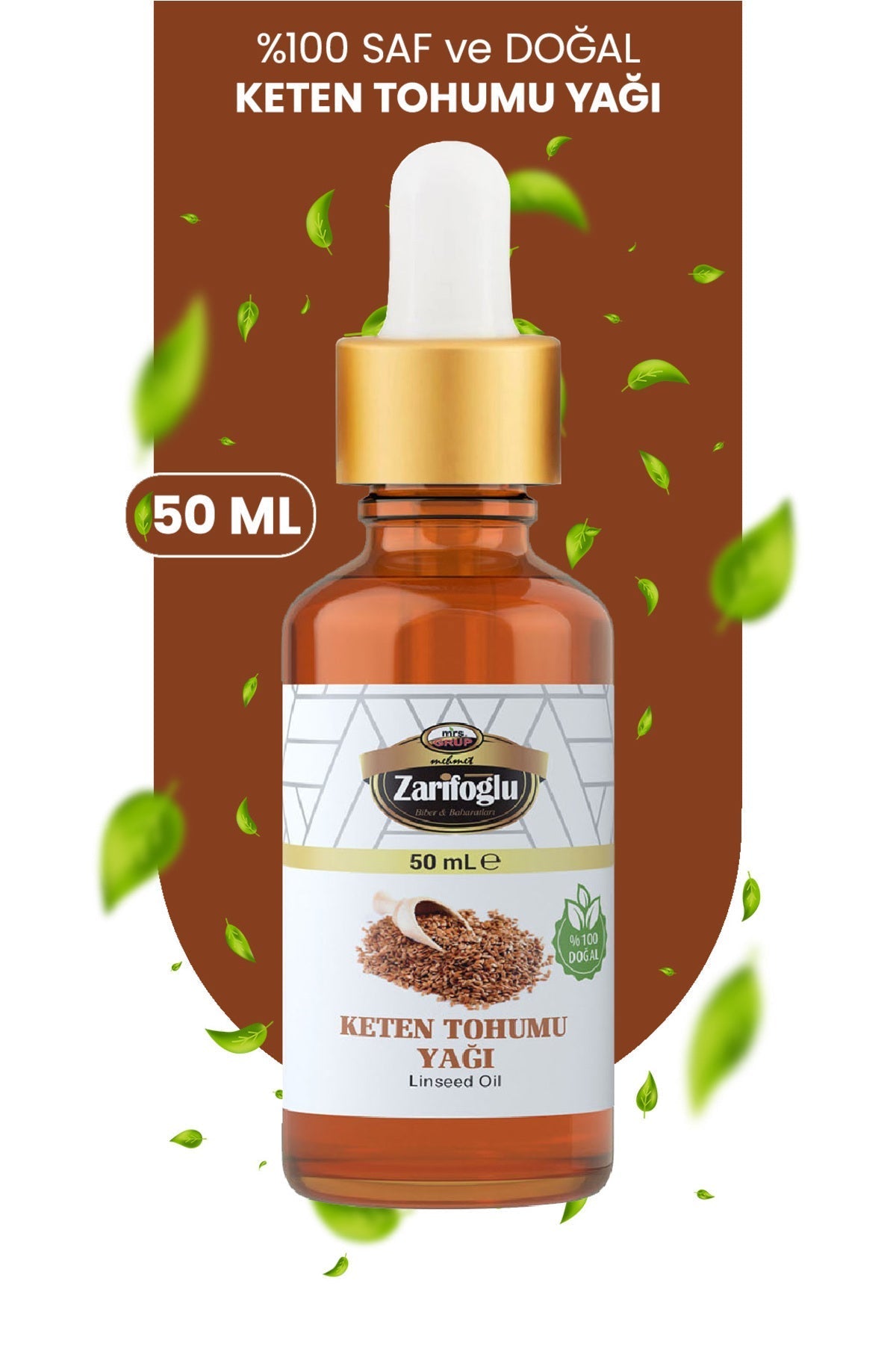 Keten tohumu yağı 50 ml