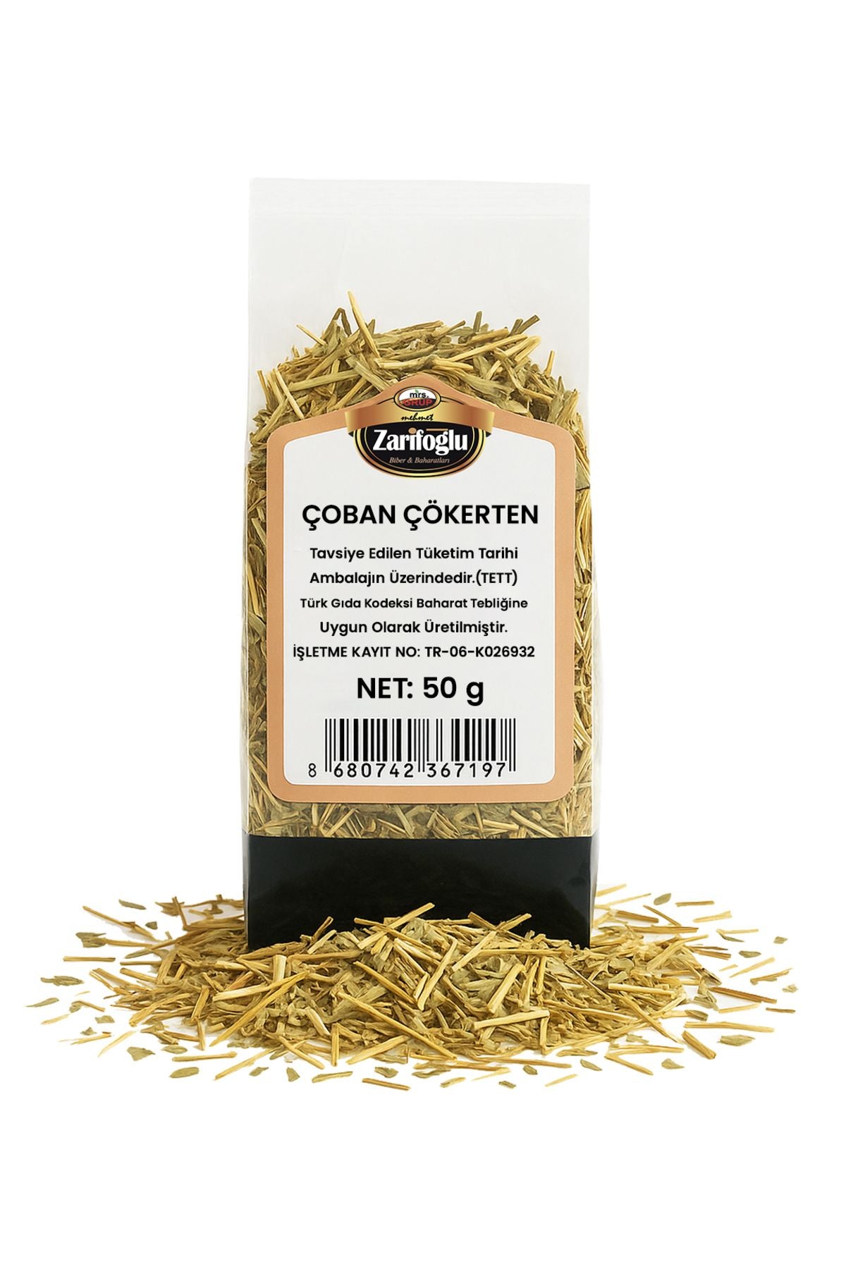 Çoban Çökerten Otu Bitkisi Şifalı Bitkiler 50 gr