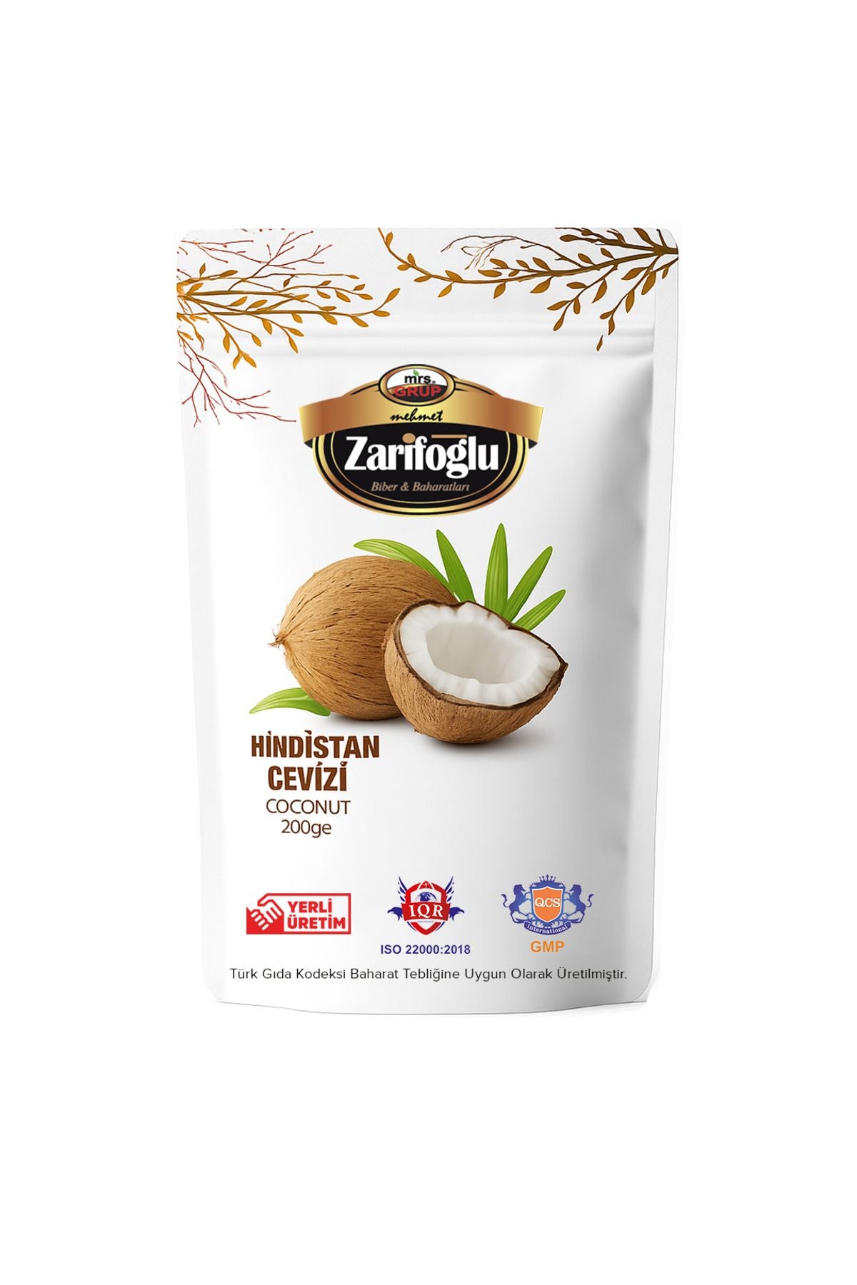 Hindistan Cevizi 200 gr