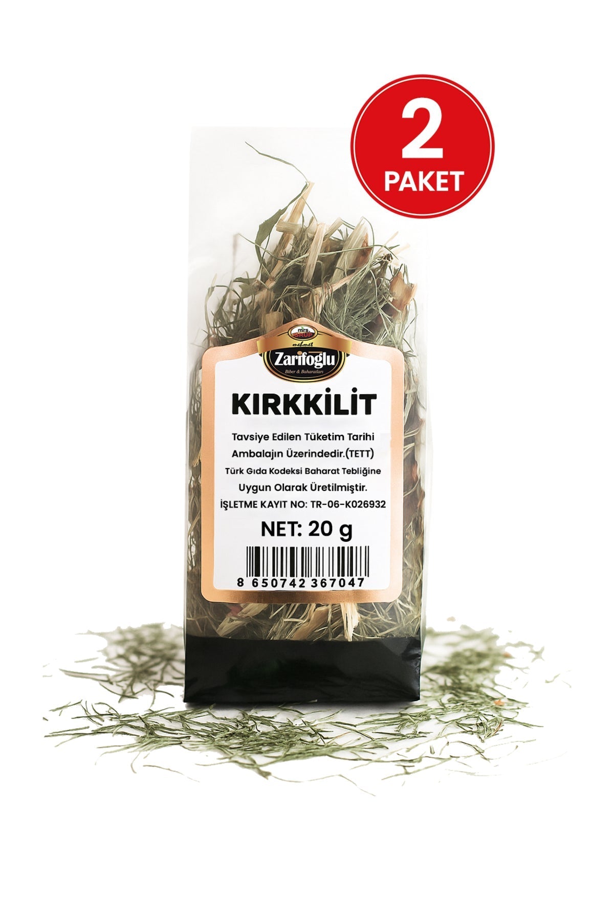 KırkKilit Otu Bitkisi Şifalı Bitkiler 2 x 20 gr