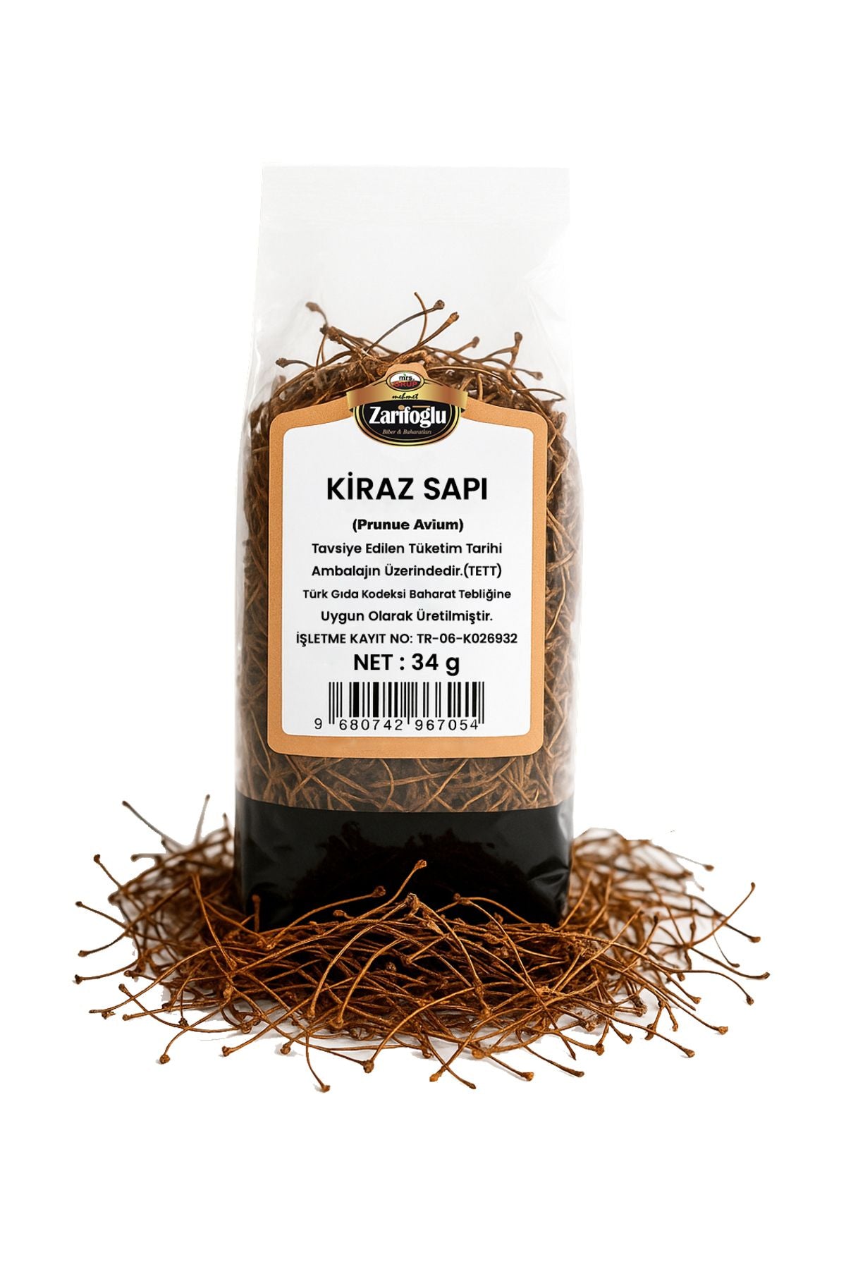Kiraz Sapı Bitkisi Şifalı Bitkiler 34 gr
