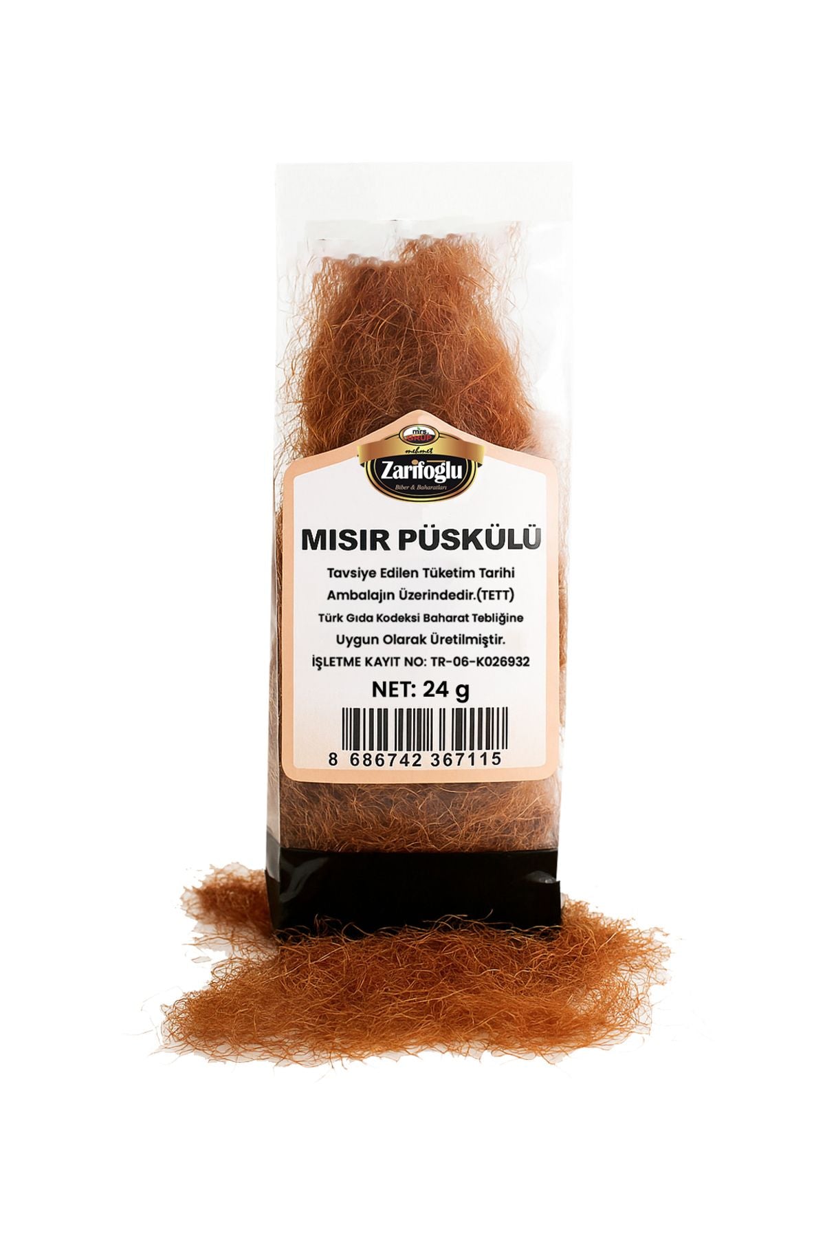 Mısır Püskülü Bitkisi Şifalı Bitkiler 24 gr