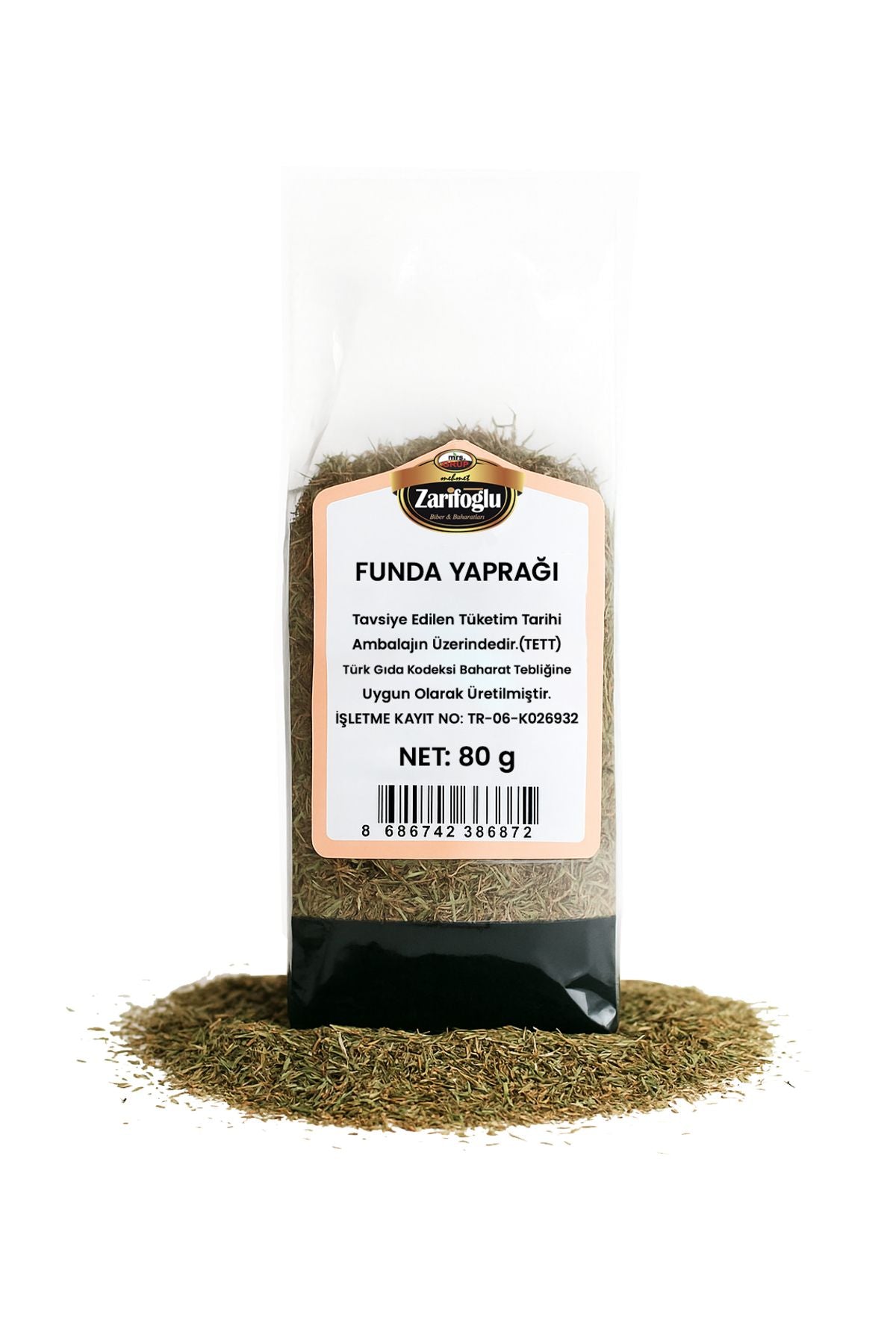 Funda Yaprağı Bitkisi Otu Şifalı Bitkiler 80 gr
