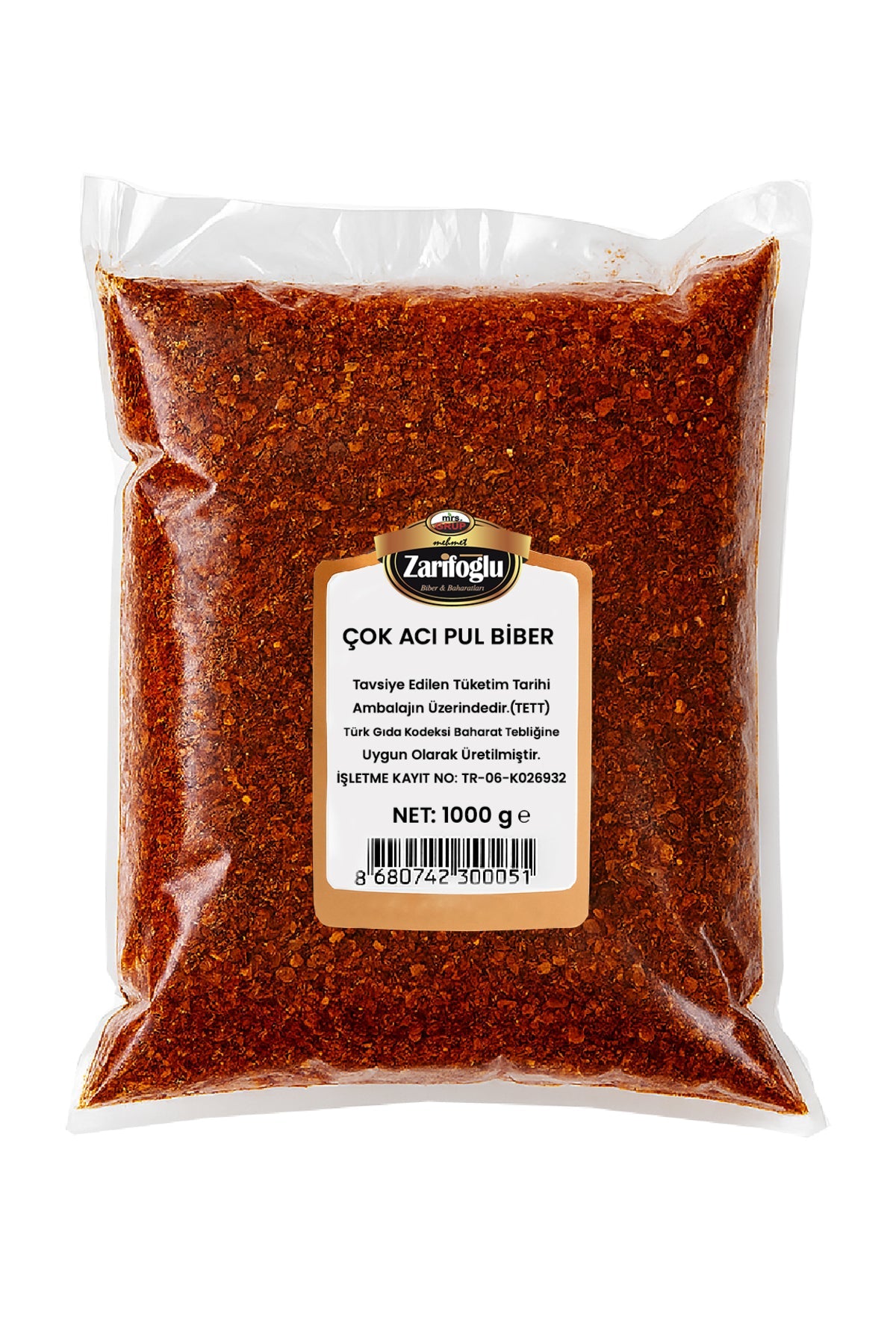 Çok Acı Pul Biber 1kg