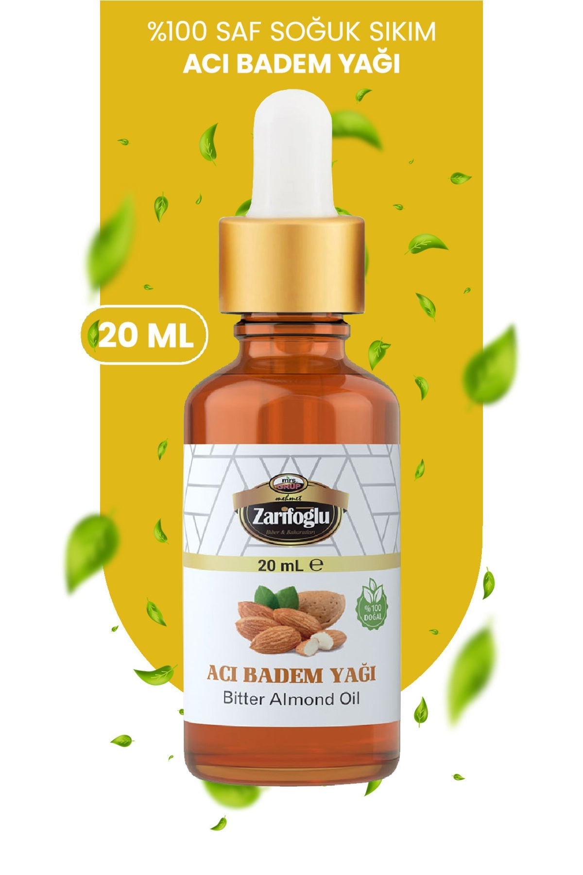Acı Badem Yağı 20 ml