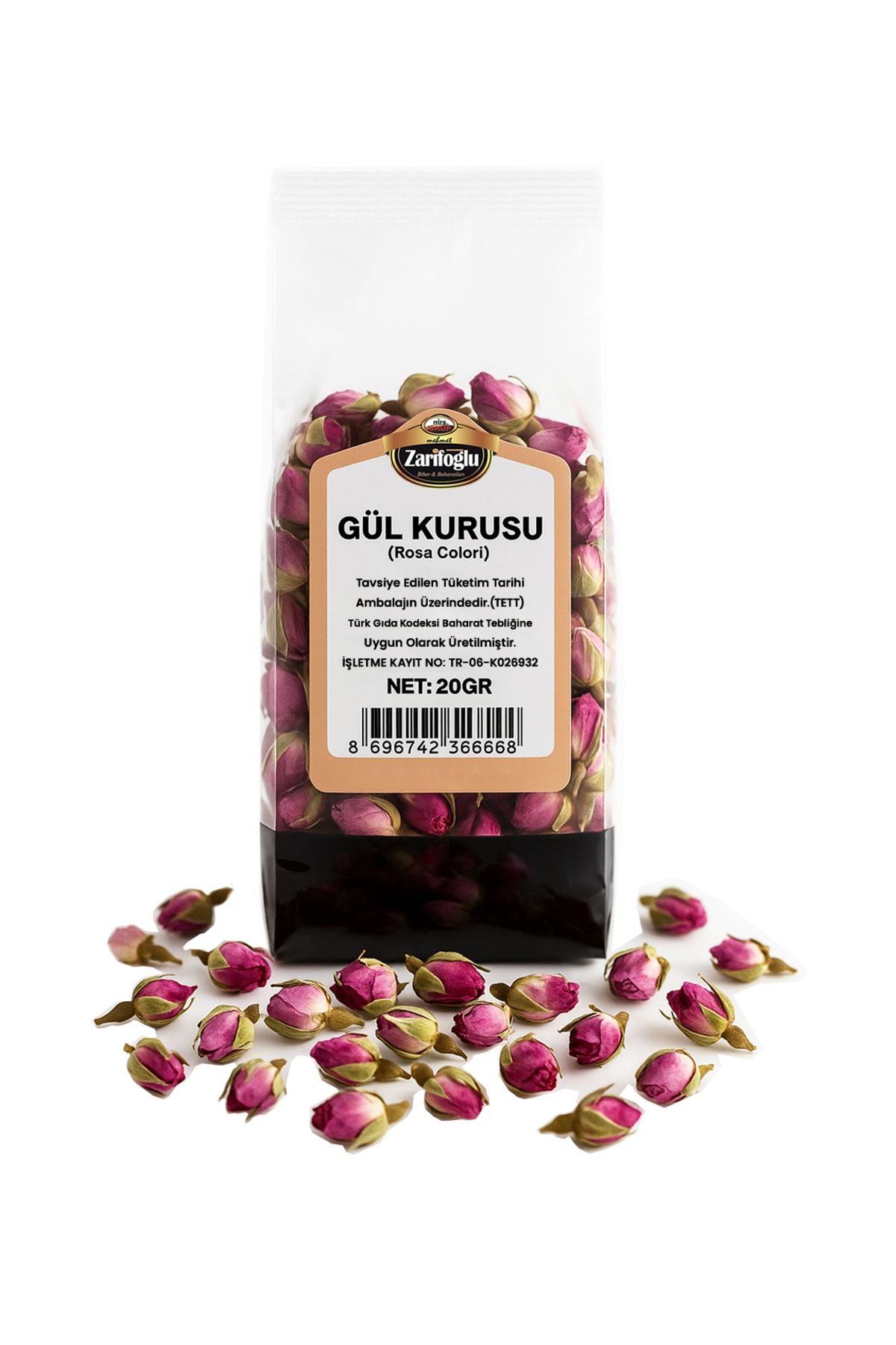 Gül Kurusu Bitkisi Şifalı Bitkiler 20 gr