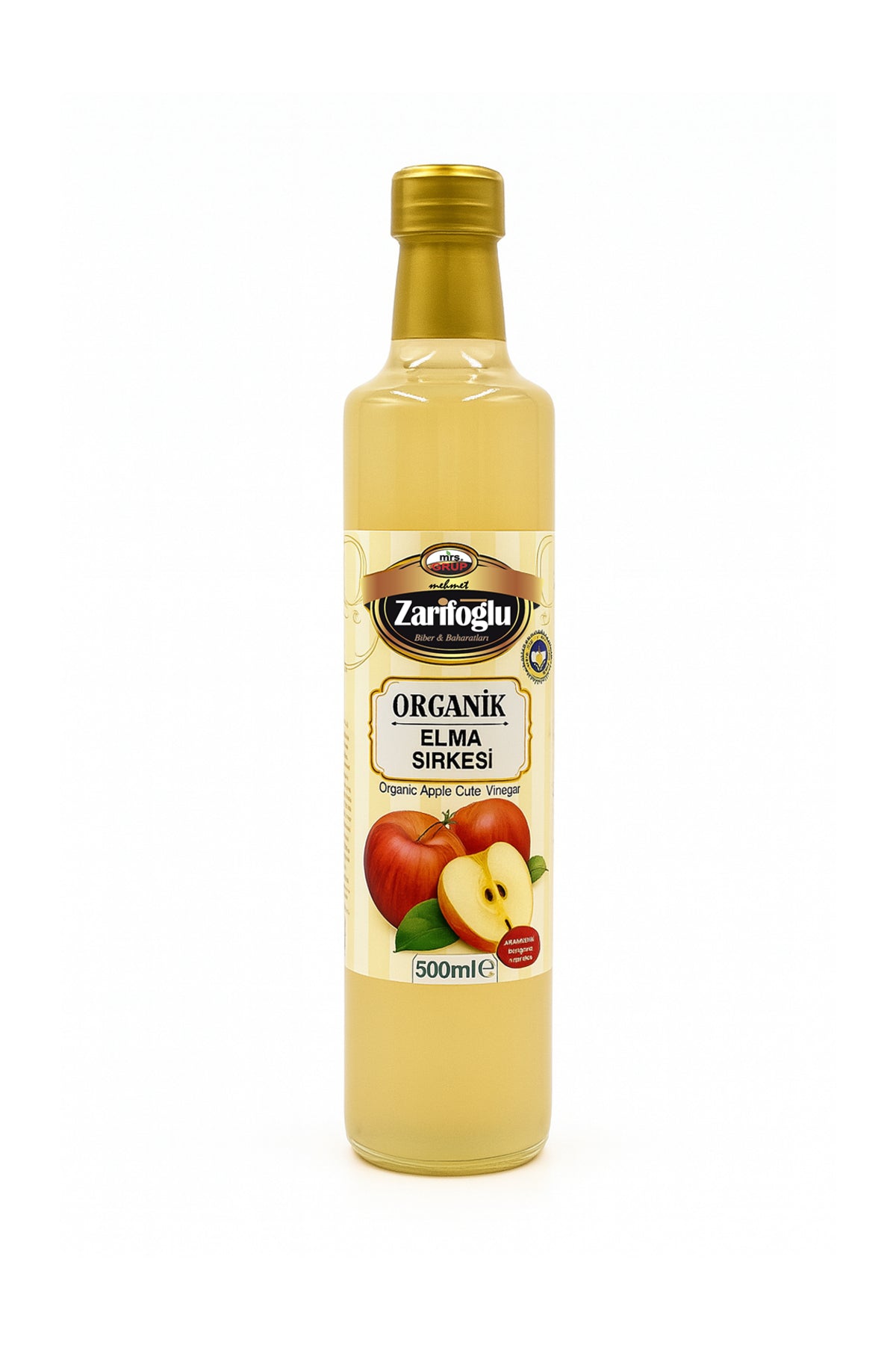 Organik Elma Sirkesi 500 ml