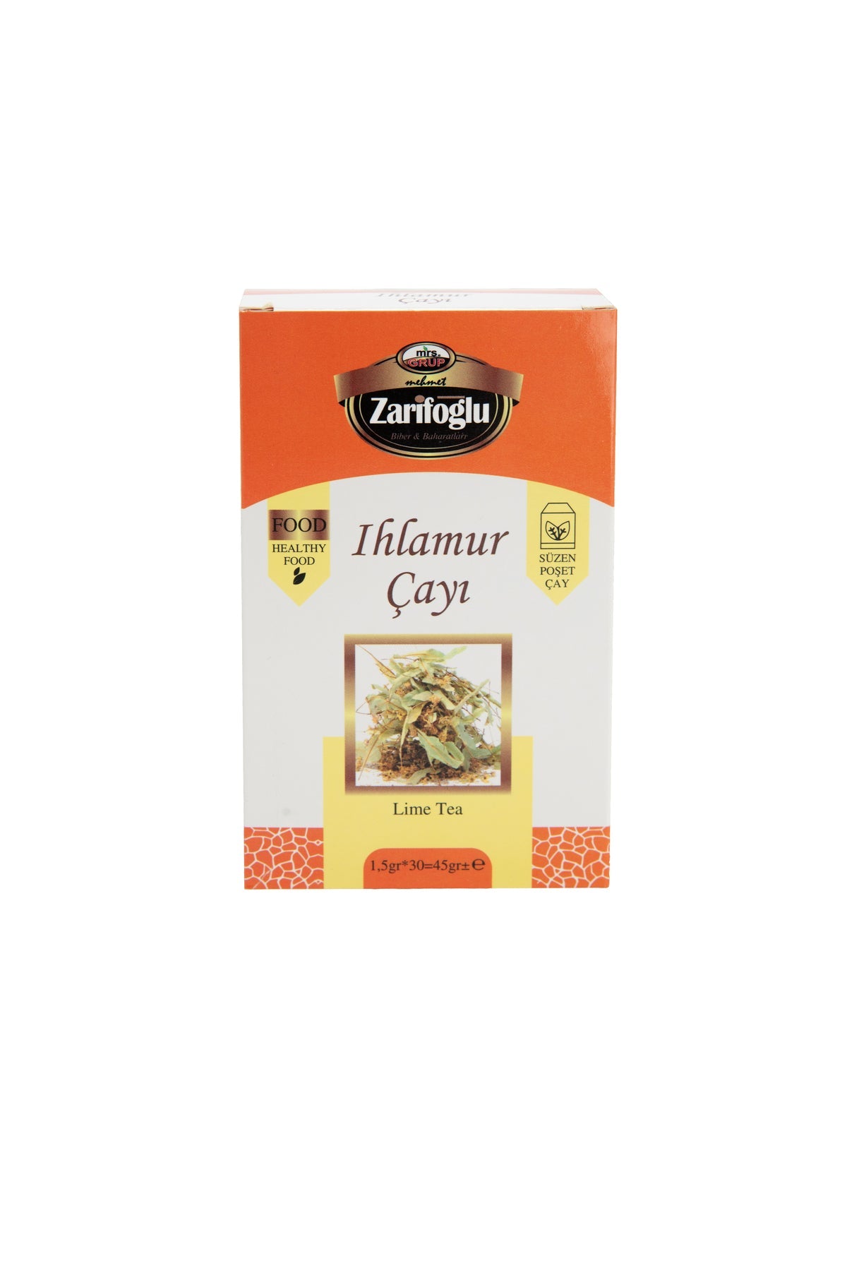 Ihlamur Çayı Otu Bitkisi Şifalı Bitkiler 30 Paket Poşet Çay