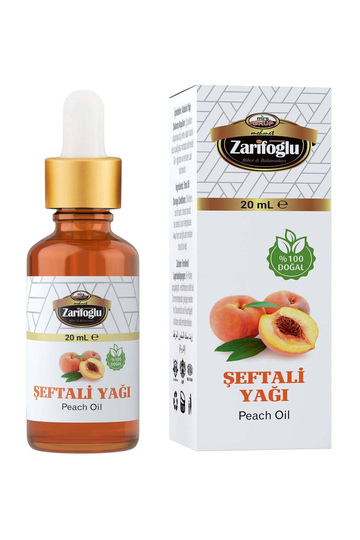 Şeftali Yağı 20 ml