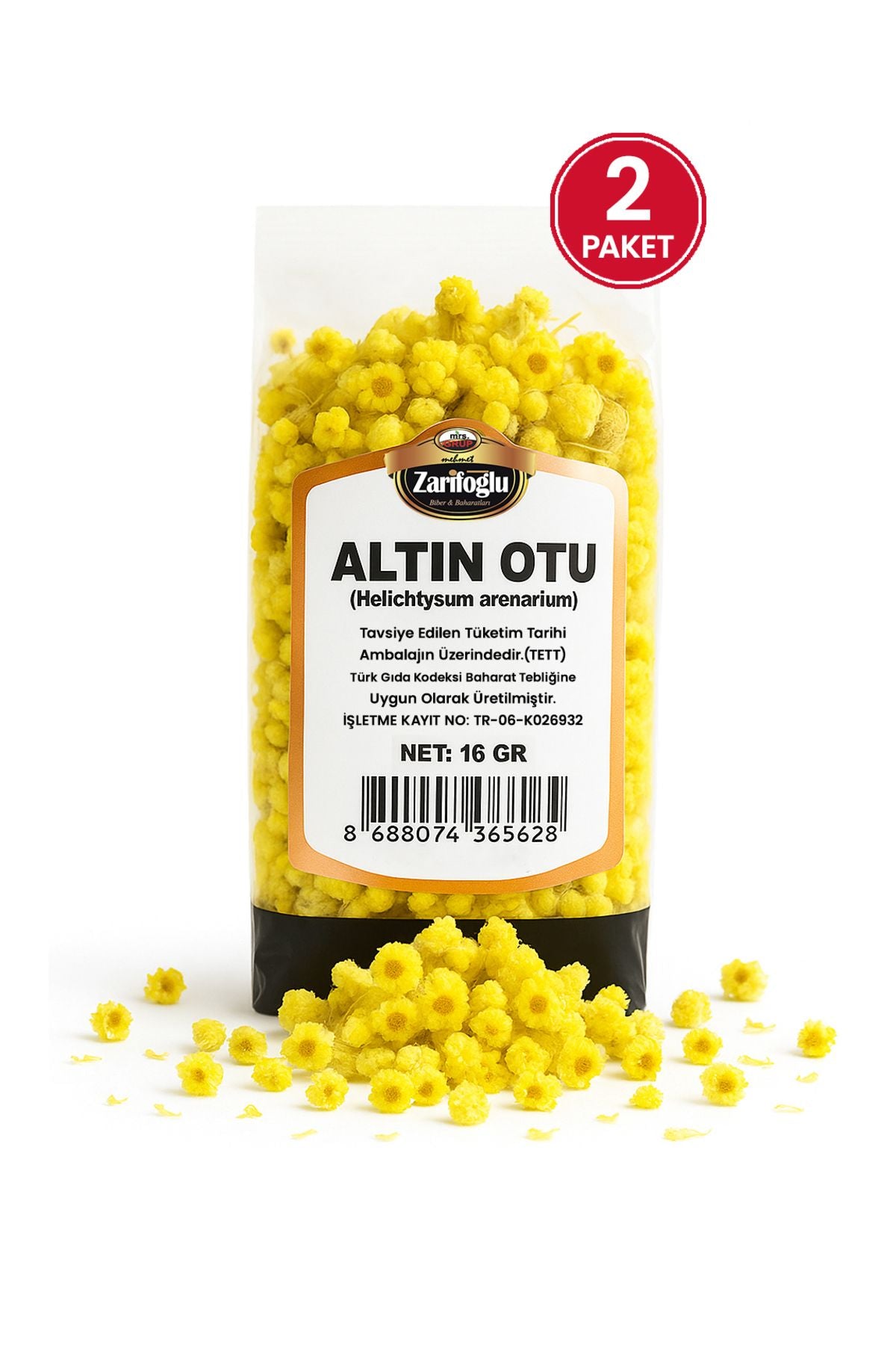 Altın Otu Bitkisi Şifalı Bitkiler 2 X 16 gr